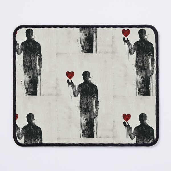 Item preview, Red Heart in Hand - Minimalist Illustration designed and sold by Piotrek0001.