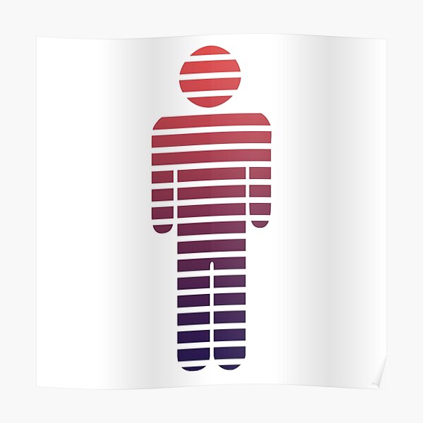 Poster Toilet Man Redbubble