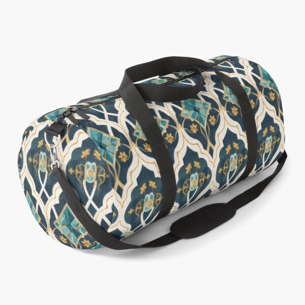 Item preview, Elegant Blue and Gold Insect Pattern designed and sold by VoyteksDesigns.
