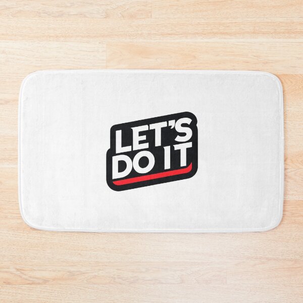 Item preview, Motivational "Let's Do It" Design for Fitness Enthusiasts designed and sold by Weknes.