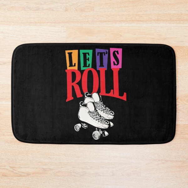 Item preview, Let's Roll retro rollerskating designed and sold by DreamArtUs.