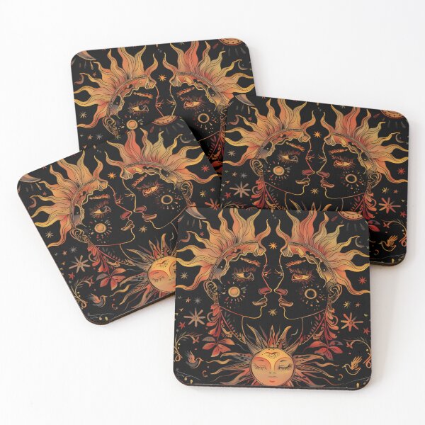 Item preview, Summer Solstice Faces designed and sold by BasedCanvas.