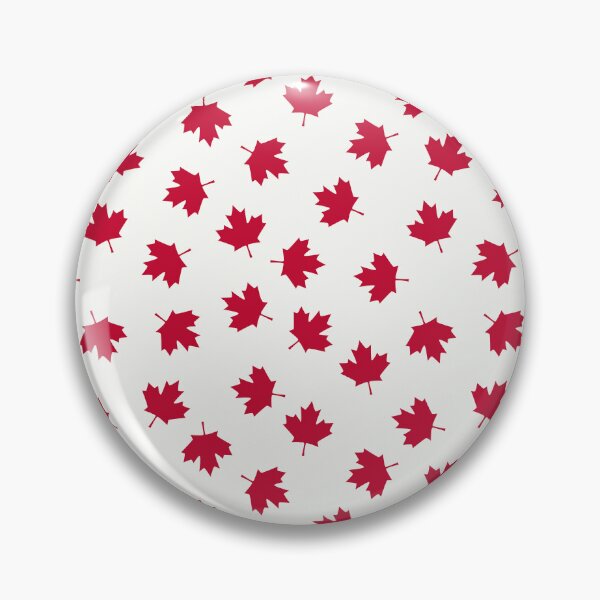 Item preview, Canada Maple Leaf Pattern Cute Red Leaves designed and sold by HowToCanadian.