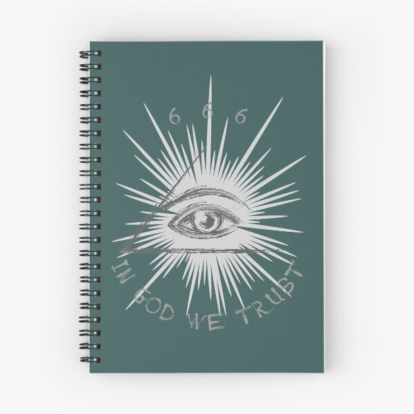 Item preview,  Eye of Providence, All-Seeing Eye, 666, in god we trust designed and sold by Numbers-Art.