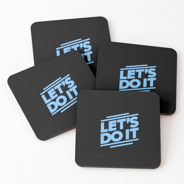 Item preview, Let's Do It Motivational Design for Goal Achievers Blue designed and sold by Weknes.