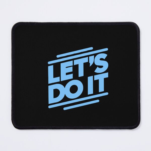 Item preview, Let's Do It Motivational Design for Goal Achievers Blue designed and sold by Weknes.