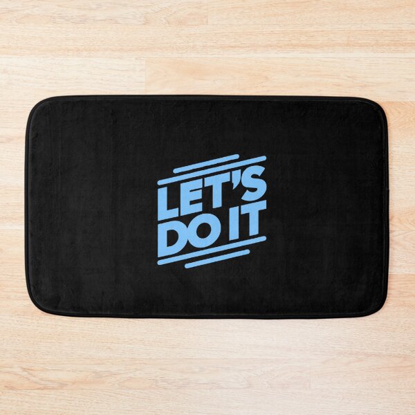 Item preview, Let's Do It Motivational Design for Goal Achievers Blue designed and sold by Weknes.