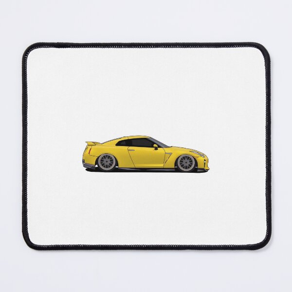 Item preview, Yellow Nissan GTR R35 Drawing designed and sold by Slammed Sketches.