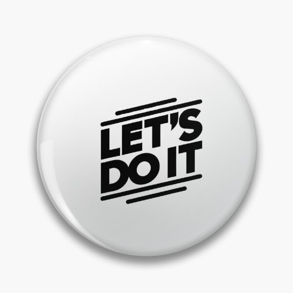Item preview, Let's Do It Motivational Design for Goal Achievers Black designed and sold by Weknes.