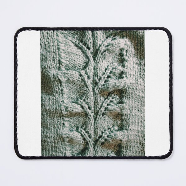 Item preview, Handmade Lace Leaf Pattern Knitting designed and sold by MisiuKolorowy.