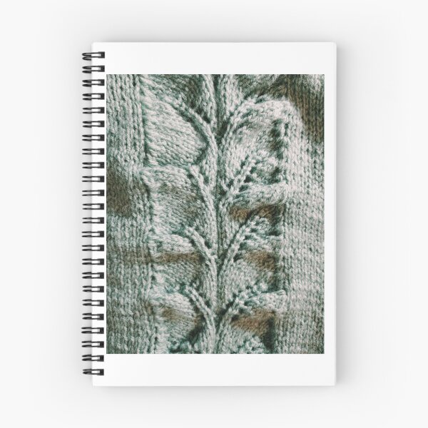 Item preview, Handmade Lace Leaf Pattern Knitting designed and sold by MisiuKolorowy.
