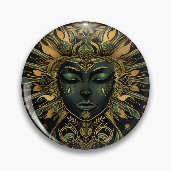 Item preview, Sun Solstice Face designed and sold by BasedCanvas.