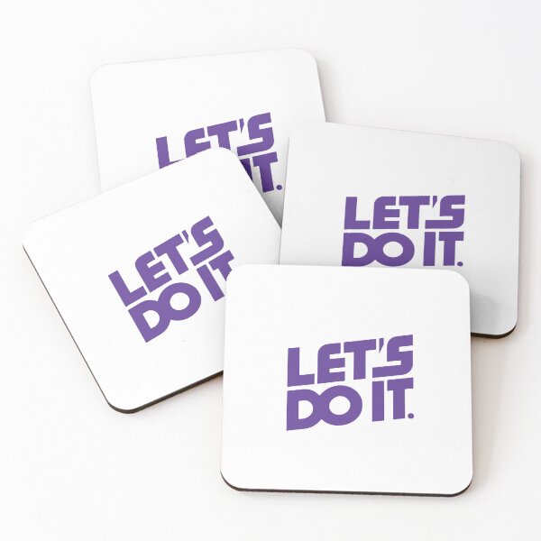 Item preview, Let's Do It Bold Motivational Design Purple designed and sold by Weknes.