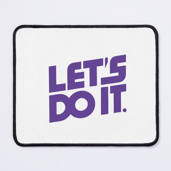 Item preview, Let's Do It Bold Motivational Design Purple designed and sold by Weknes.