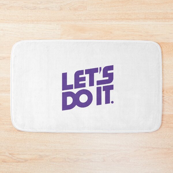 Item preview, Let's Do It Bold Motivational Design Purple designed and sold by Weknes.