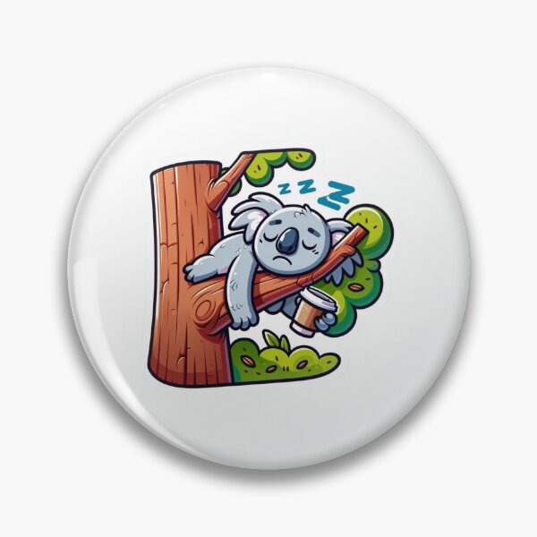 Item preview, Sleepy Koala with Coffee designed and sold by vk09.