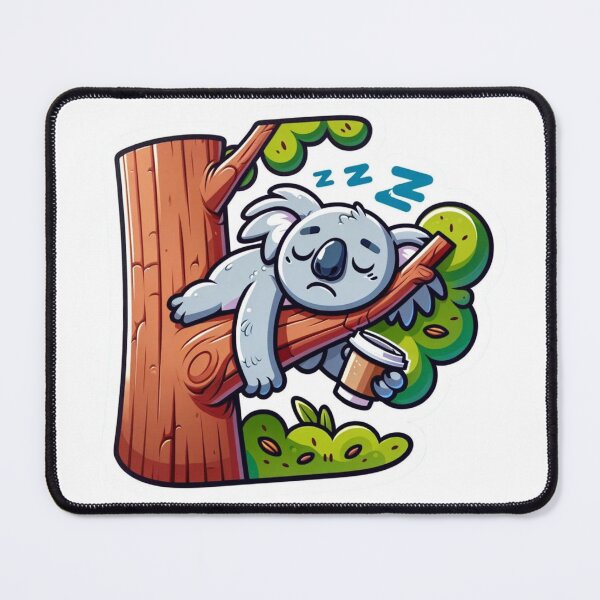 Item preview, Sleepy Koala with Coffee designed and sold by vk09.