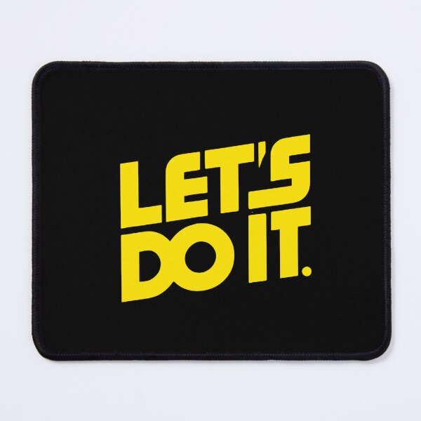 Item preview, Let's Do It Bold Motivational Design Yellow designed and sold by Weknes.