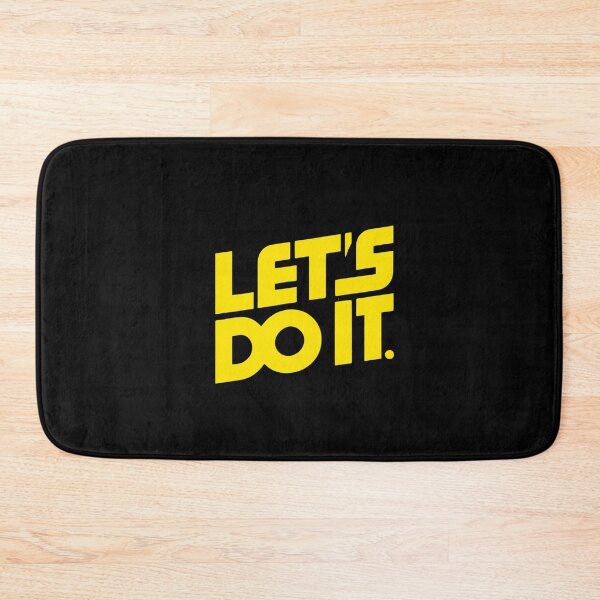 Item preview, Let's Do It Bold Motivational Design Yellow designed and sold by Weknes.