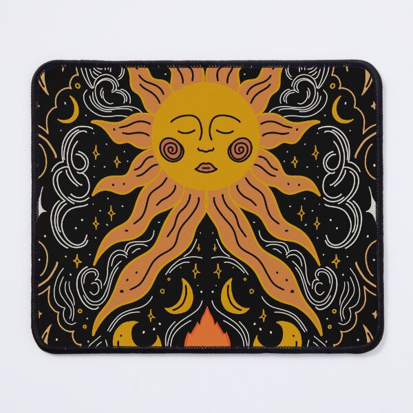 Item preview, Magical Whimsigothic Black Enlighten Inspiration Tarot Card Design designed and sold by Anis Illustration.