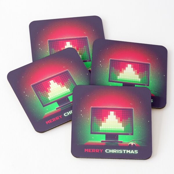 Item preview, Merry Christmas Computer designed and sold by Vkinsify.