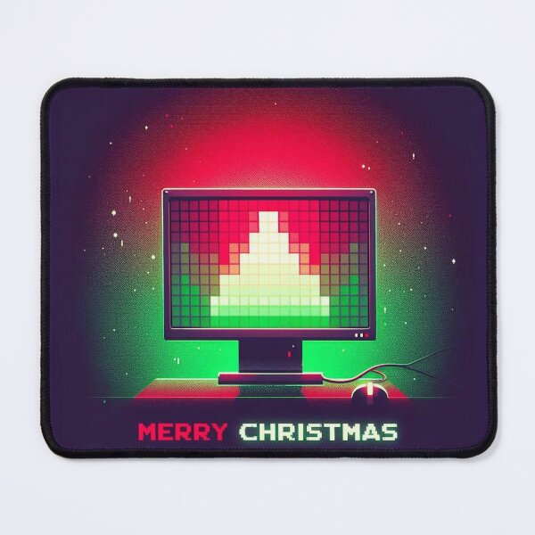 Item preview, Merry Christmas Computer designed and sold by Vkinsify.