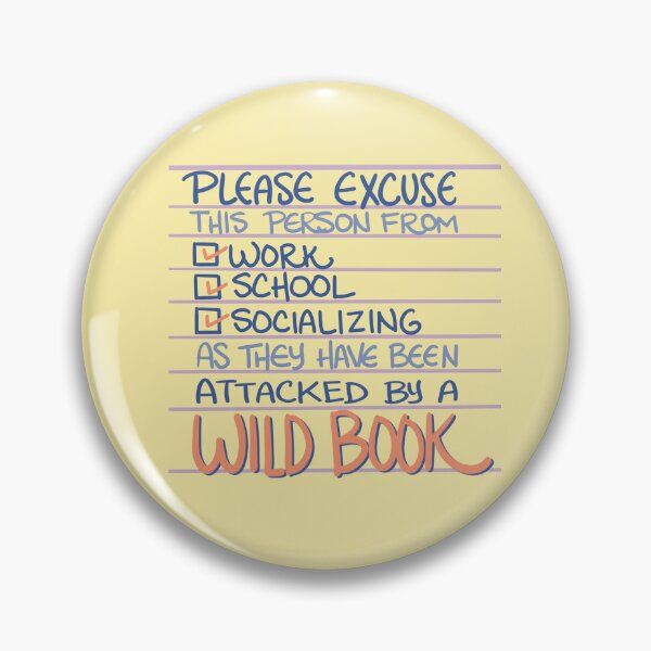 Item preview, My Excuse is BOOKS designed and sold by MustardKitty.
