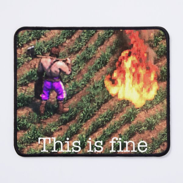 Item preview, This is Fine Age of Empires 2 designed and sold by redmakesart.