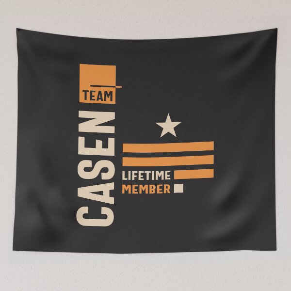 Item preview, Team Casen Lifetime Member - Name Casen designed and sold by cidolopez.