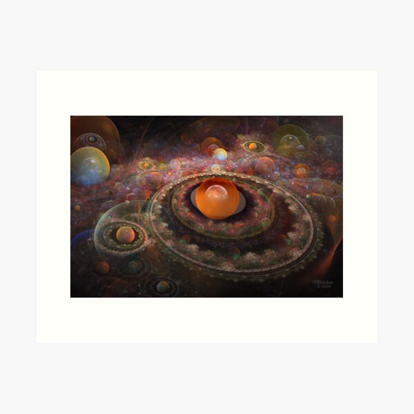'Misty Multiverse' Art Print
