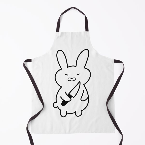Item preview, Illustration of a Cute Rabbit Holding a Knife | Simple & Minimalist Design designed and sold by RM-Journey.