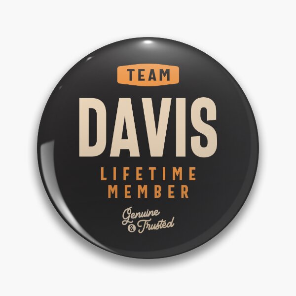 Item preview, Miembro vitalicio del equipo Davis - Nombre Davis designed and sold by cidolopez.