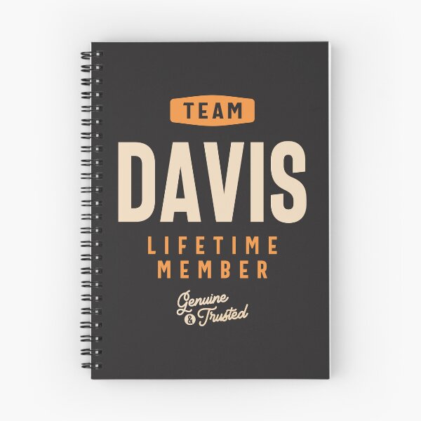 Item preview, Miembro vitalicio del equipo Davis - Nombre Davis designed and sold by cidolopez.