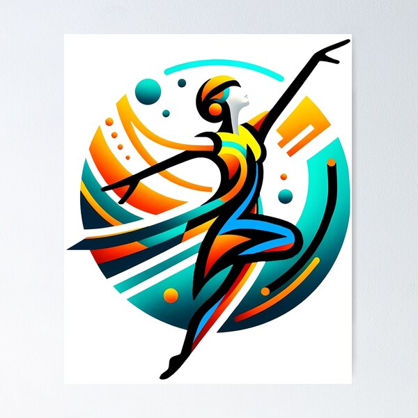 Item preview, Creative Dancers Color Illustration designed and sold by AD-Digital-Art.