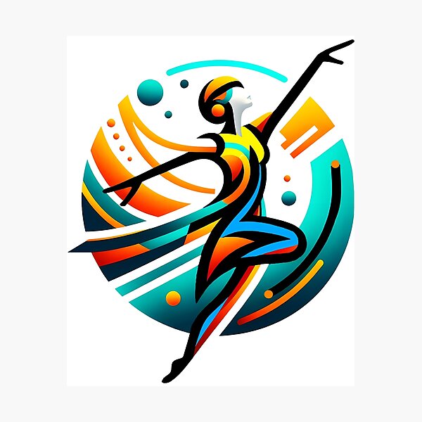 Item preview, Creative Dancers Color Illustration designed and sold by AD-Digital-Art.