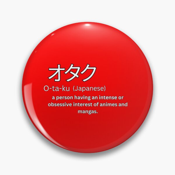 Item preview, Otaku With Kanji Definition   designed and sold by Tokyotopia.