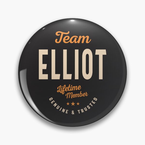 Artikelvorschau, Lebenslanges Mitglied des Teams Elliot – Name Elliot entworfen und verkauft von cidolopez.
