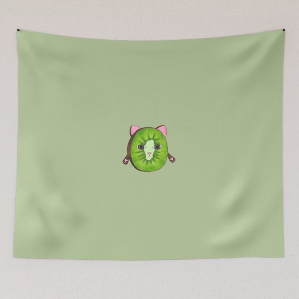 Item preview, Cat fruit kiwi disguise designed and sold by blackygoldcat.