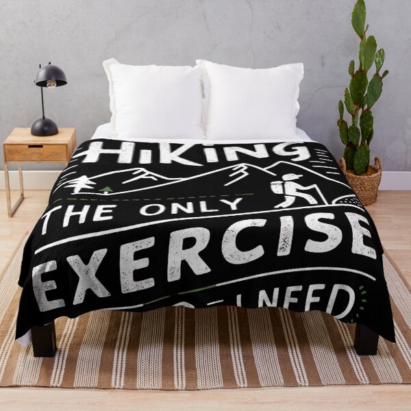 Item preview, Hiking The Only Excersise I Need designed and sold by Little Designs.