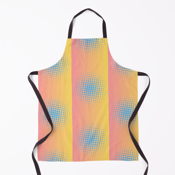 Item preview, optical illusion dots bulge in pink peach orange gradient colorful designed and sold by cheekylorns.