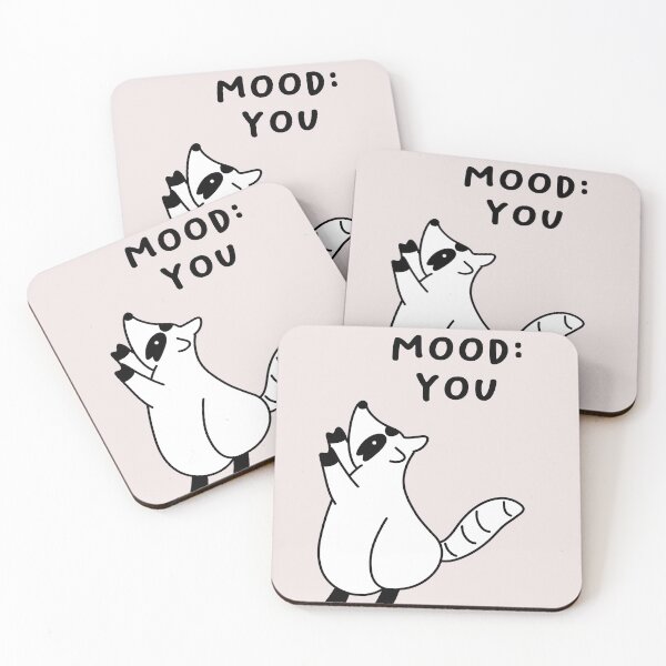 Item preview, Mood- you | Cute Raccoon Illustration (Stimmung: du) designed and sold by RM-Journey.