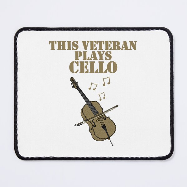Item preview, This Veteran Plays Cello, Cellist String Musician designed and sold by doodlerob.