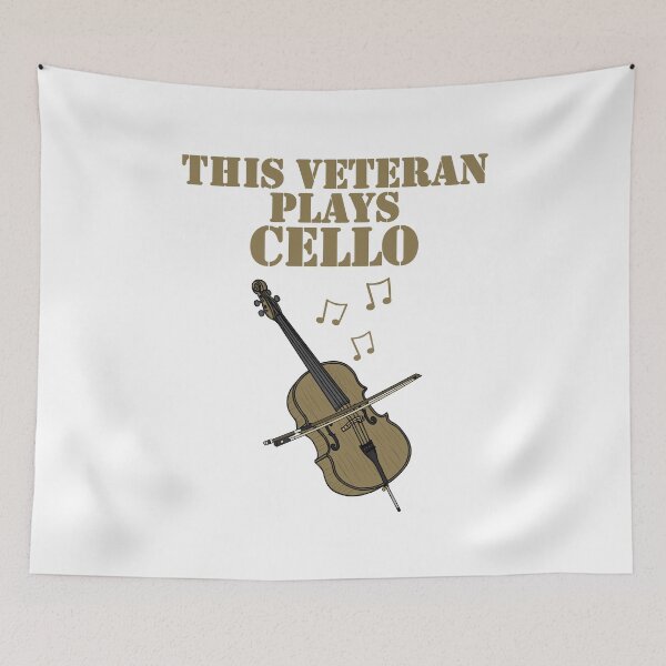 Item preview, This Veteran Plays Cello, Cellist String Musician designed and sold by doodlerob.