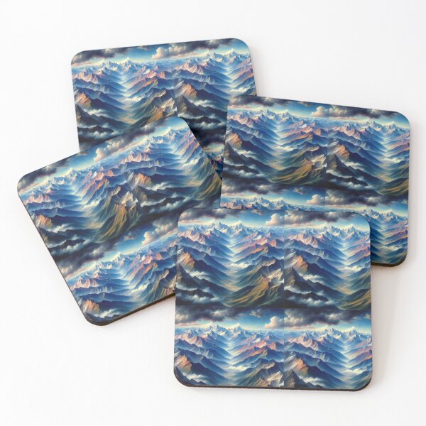 Item preview, Majestic Mountain Peaks - Nature’s Grandeur designed and sold by VivoVita.
