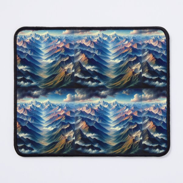 Item preview, Majestic Mountain Peaks - Nature’s Grandeur designed and sold by VivoVita.