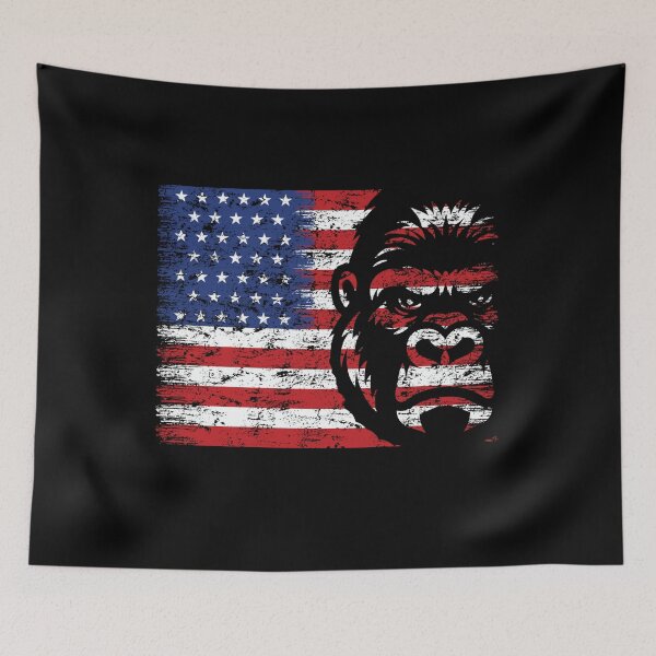 Item preview, Gorilla Look - American Power - July 4th designed and sold by GRABAPSHOP.