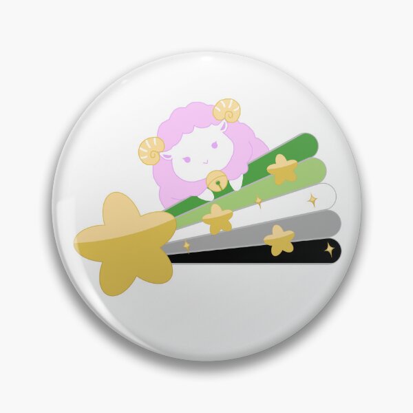Item preview, Aromantic Pride Sheep-chan designed and sold by usakoneko.