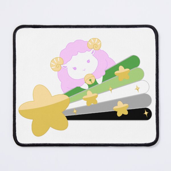 Item preview, Aromantic Pride Sheep-chan designed and sold by usakoneko.