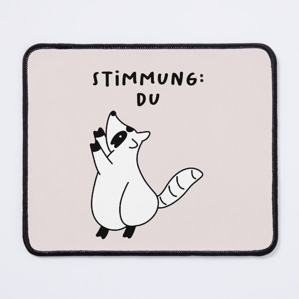 Item preview, stimmung- du | Cute Raccoon Illustration (Stimmung: du) designed and sold by RM-Journey.