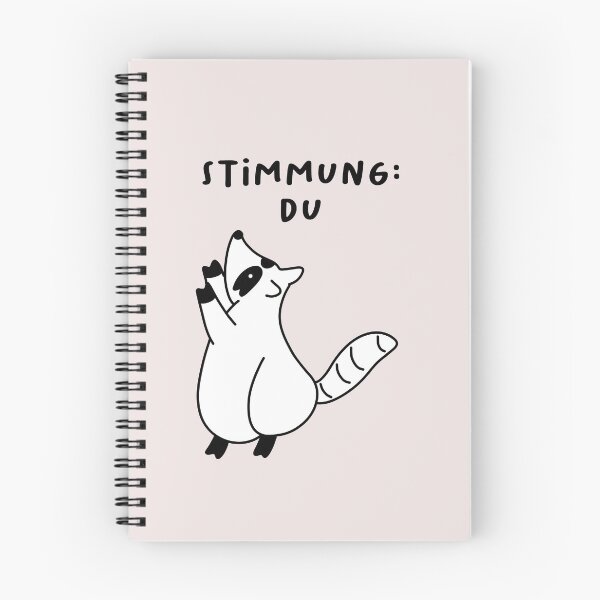 Item preview, stimmung- du | Cute Raccoon Illustration (Stimmung: du) designed and sold by RM-Journey.